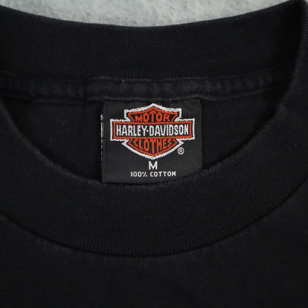 Vintage 1993 Harley-Davidson Paul Smith Holoubek T-Shirt Biloxi Mississippi M - Picture 6 of 9
